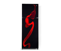 PEL Refrigerator 2350 Glass Door Red 9 Cubic