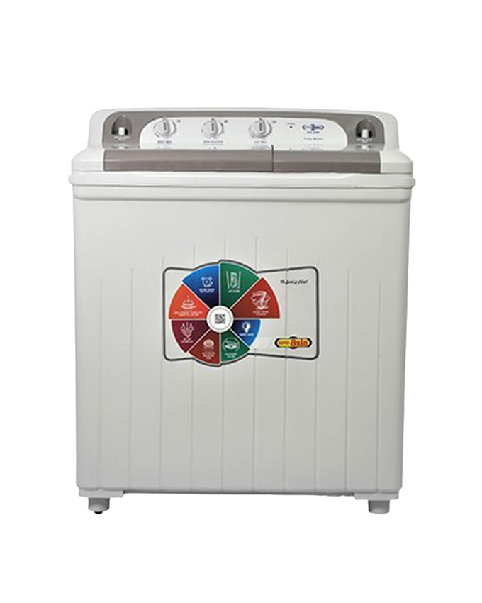 Super Asia Twin Tub 245 Easy Wash 8 kg Super Asia Twin Tub 245 Easy Wash 8 kg