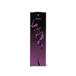 PEL Water Dispenser 525 Curved Glass Door Purple